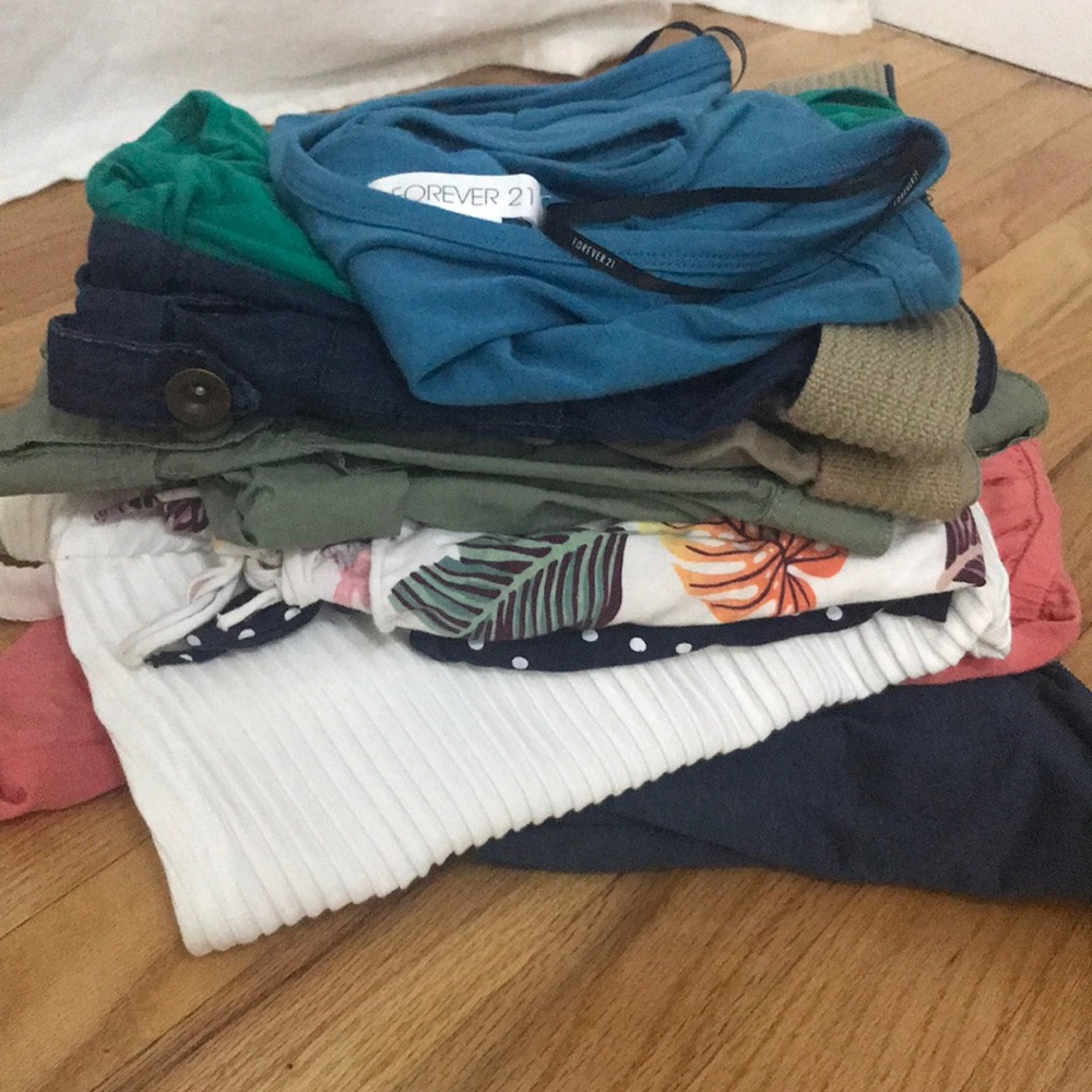 Lot of junior’s/S tops, bottoms, dress